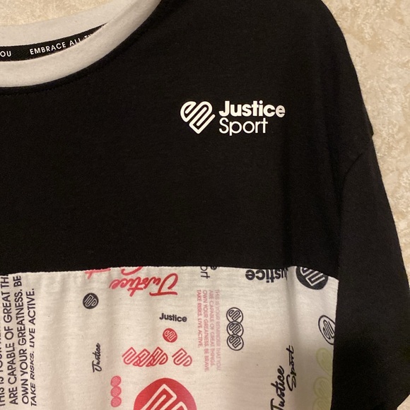 Vintage JUSTICE T-shirt, size XXL( 16-18), excellent condition!!! - Picture 2 of 5